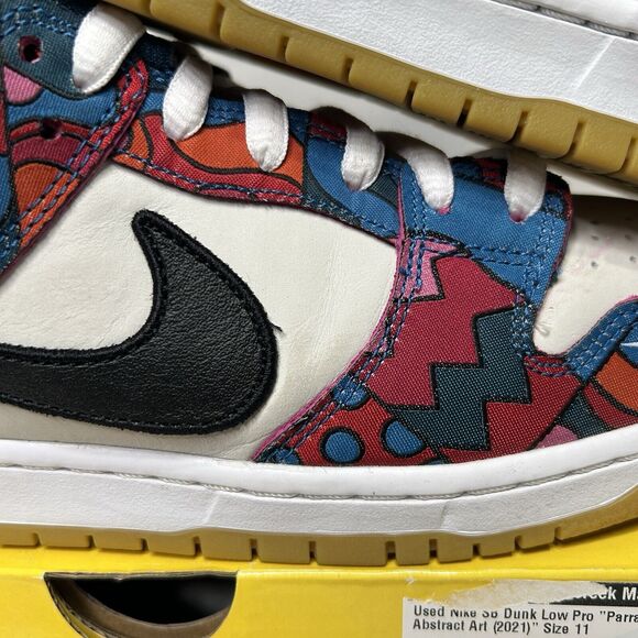 Nike Shoes Dunk Low Pro SB x Parra “Abstract Art” 2024 - Picture 13 of 14